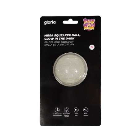 Palla per Animali Domestici Gloria PLAY AND RUN Giallo TPR 6,35 cm