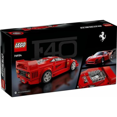 Set di Costruzioni Lego 76934 Ferrari F40 Multicolore