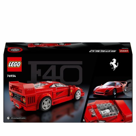 Set di Costruzioni Lego 76934 Ferrari F40 Multicolore