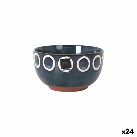 Ciotola La Mediterránea Almudena Azzurro Ø 13,5 cm (24 Unità)