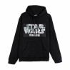 Felpa con Cappuccio Unisex Star Wars Nero