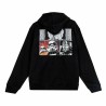 Felpa con Cappuccio Unisex Star Wars Nero