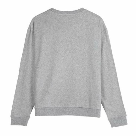 Felpa senza Cappuccio Unisex Stitch Grigio