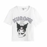 Maglia a Maniche Corte per Bambini Hello Kitty Bianco