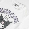 Maglia a Maniche Corte per Bambini Hello Kitty Bianco