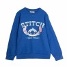 Felpa senza Cappuccio Bambino Stitch Blu scuro