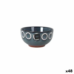 Ciotola La Mediterránea Almudena Azzurro Ø 11 cm (48 Unità)