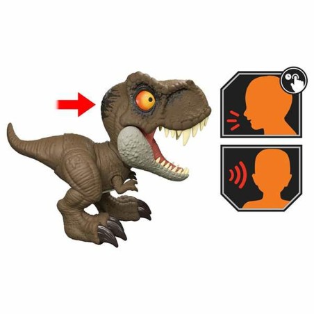 Dinosauro Mattel Jurassic World Roar Command T-Rex 21,59 x 22,23 x 10,16 cm