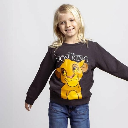 Felpa per Bambini The Lion King Grigio scuro