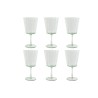 Set di Bicchieri Home ESPRIT Verde Cristallo 9 x 9 x 17,8 cm (6 Unità)