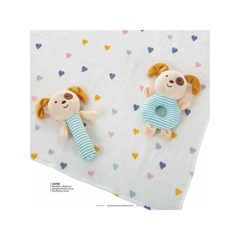 Set Regalo per Neonati 90 x 65 cm 3 Pezzi Set Regalo per Neonati 90 x 65 cm 3 Pezzi