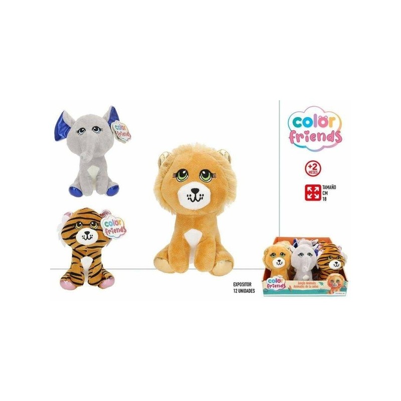 Peluche Colorbaby Animals 18 cm 1 Unità Peluche Colorbaby Animals 18 cm 1 Unità