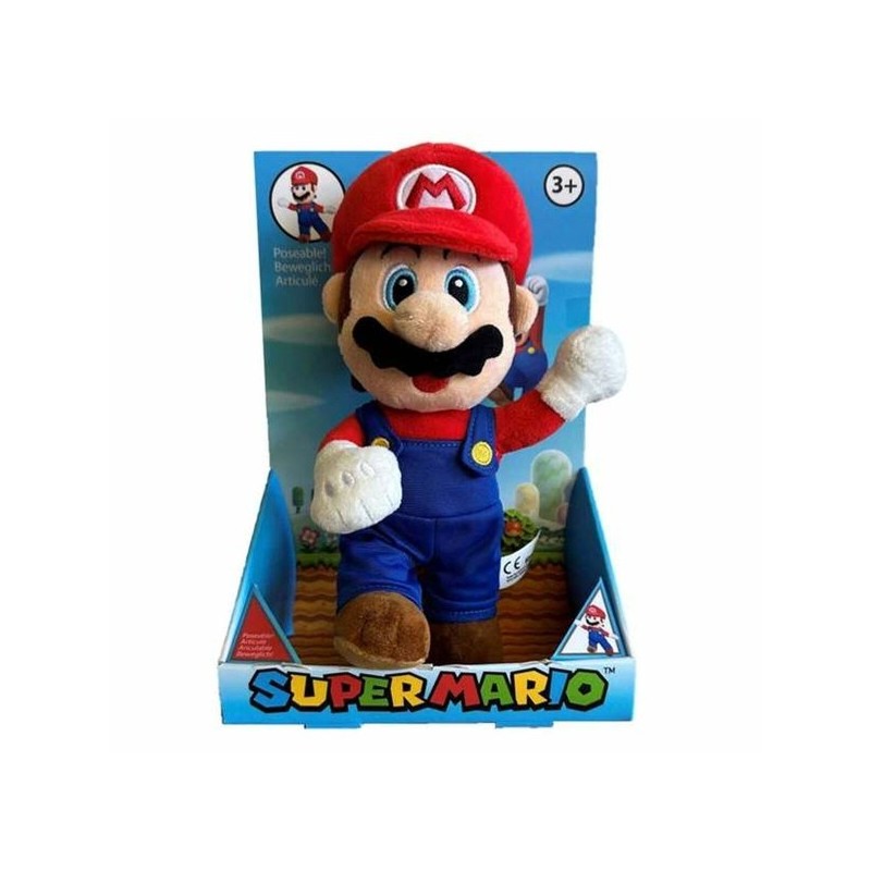 Peluche Smoby Mario 25 cm Peluche Smoby Mario 25 cm