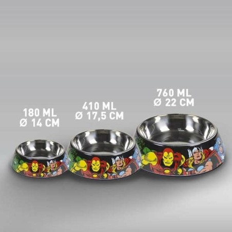 Ciotola per cani Marvel Melammina 760 ml