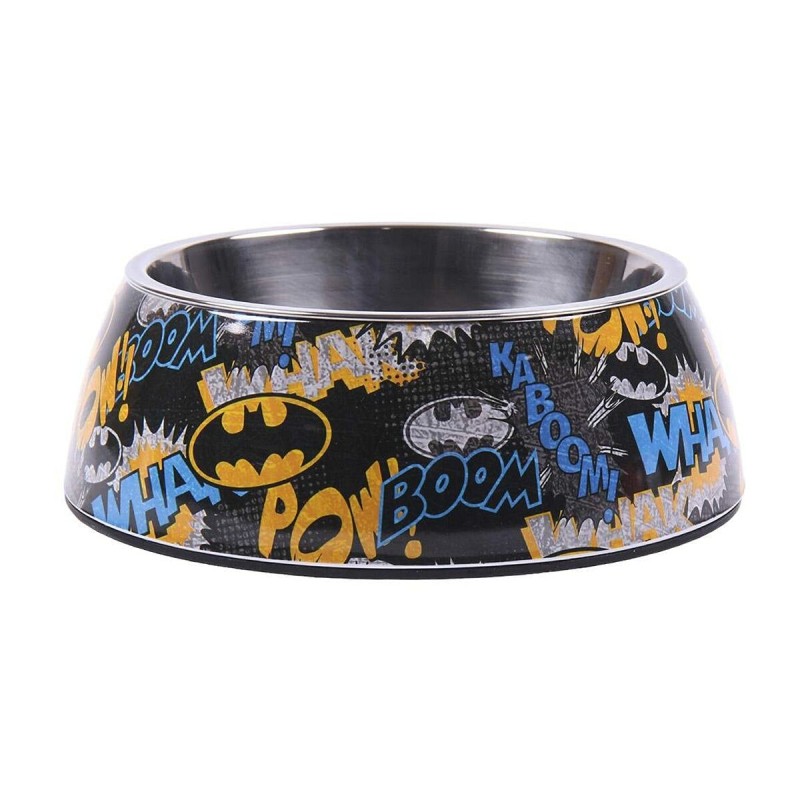 Ciotola per cani Batman 760 ml Melammina Metallo Multicolore Ciotola per cani Batman 760 ml Melammina Metallo Multicolore