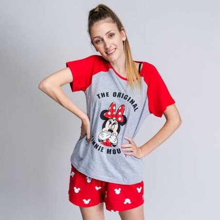 Pigiama Minnie Mouse Rosso