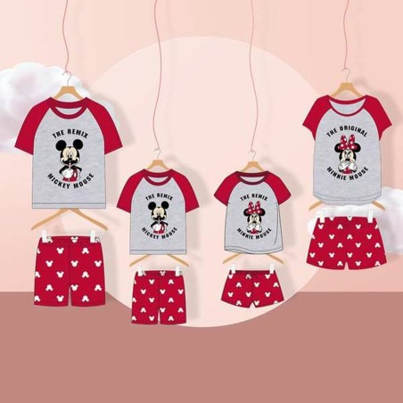 Pigiama Minnie Mouse Rosso