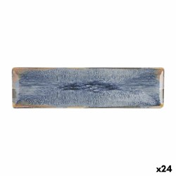 Teglia da Cucina La Mediterránea Aelia Rettangolare 30 x 8 x 2 cm (24 Unità)