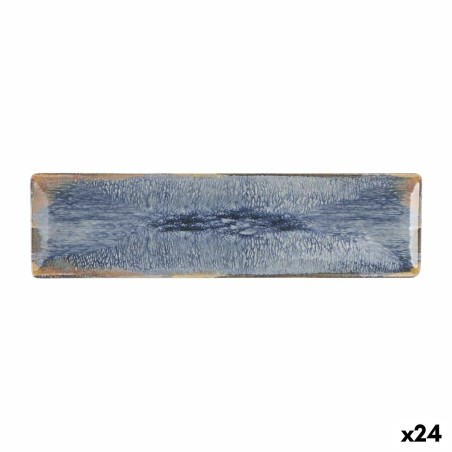 Teglia da Cucina La Mediterránea Aelia Rettangolare 30 x 8 x 2 cm (24 Unità)