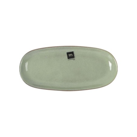 Teglia da Cucina La Mediterránea Macarella green Ovale 25 x 12 x 2,2 cm (24 Unità)