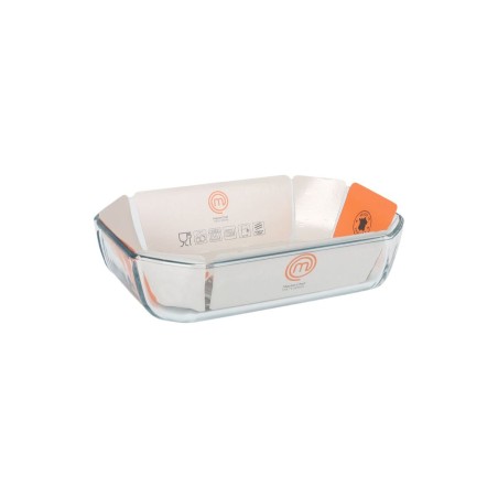 Teglia da Cucina MasterChef Rettangolare 2,2 L 27 x 18 cm (5 Unità)