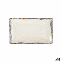 Teglia da Cucina La Mediterránea Albus Rettangolare 25,3 x 15 x 2 cm (18 Unità)