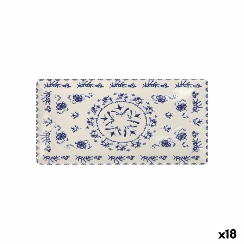 Teglia da Cucina La Mediterránea Blur Rettangolare 30 x 15 x 2 cm (18 Unità) Teglia da Cucina La Mediterránea Blur Rettangolare 30 x 15 x 2 cm (18 Unità)