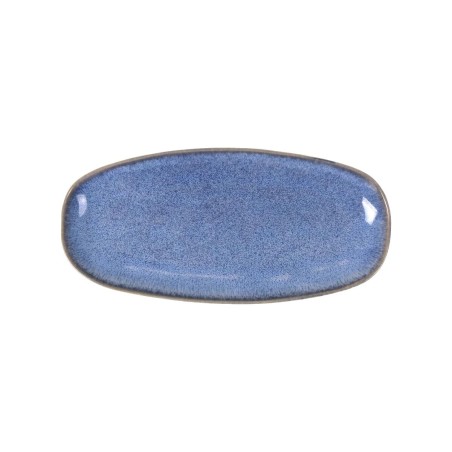 Teglia da Cucina La Mediterránea Macarella blue Ovale 33 x 14,8 x 2,7 cm (12 Unità)
