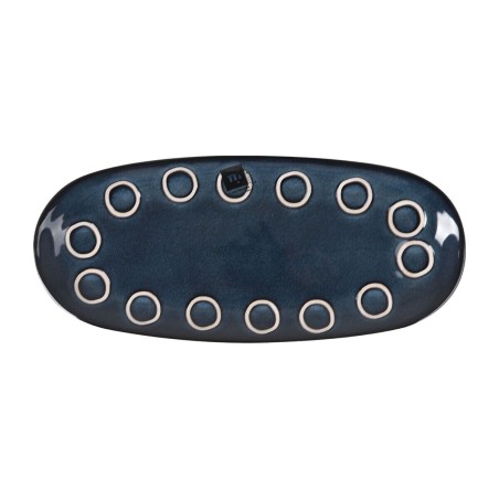 Teglia da Cucina La Mediterránea Macarella blue Ovale 29 x 13,5 x 2,4 cm (24 Unità)