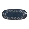 Teglia da Cucina La Mediterránea Macarella blue Ovale 29 x 13,5 x 2,4 cm (24 Unità)