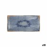 Teglia da Cucina La Mediterránea Aelia Rettangolare 30 x 15 x 2 cm (18 Unità)