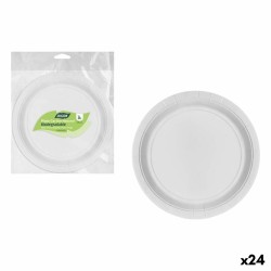 Set di piatti Algon 28 cm 3 Pezzi (24 Unità)