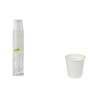 Set di Bicchieri Algon Bianco 80 ml 50 Pezzi (18 Unità)