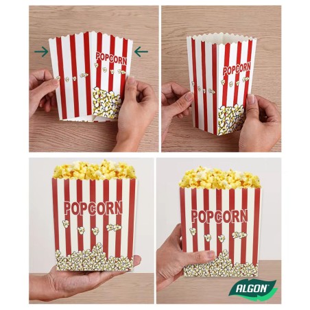 Secchio Inde Popcorn 4 Pezzi (24 Unità)
