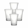 Set di Bicchieri Duralex Amalfi Trasparente 4 Pezzi 130 ml (12 Unità)