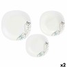 Set di Stoviglie Vivalto LFP-110/85/LFTP-90 1 Bianco Vetro opalino (2 Unità)