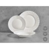 Set di Stoviglie Vivalto F-LBP100-80-90 Bianco Vetro opalino (2 Unità)