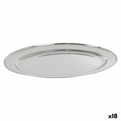 Teglia da Cucina Quttin Quttin Acciaio inossidabile Ovale 40,5 x 26,5 cm (18 Unità)