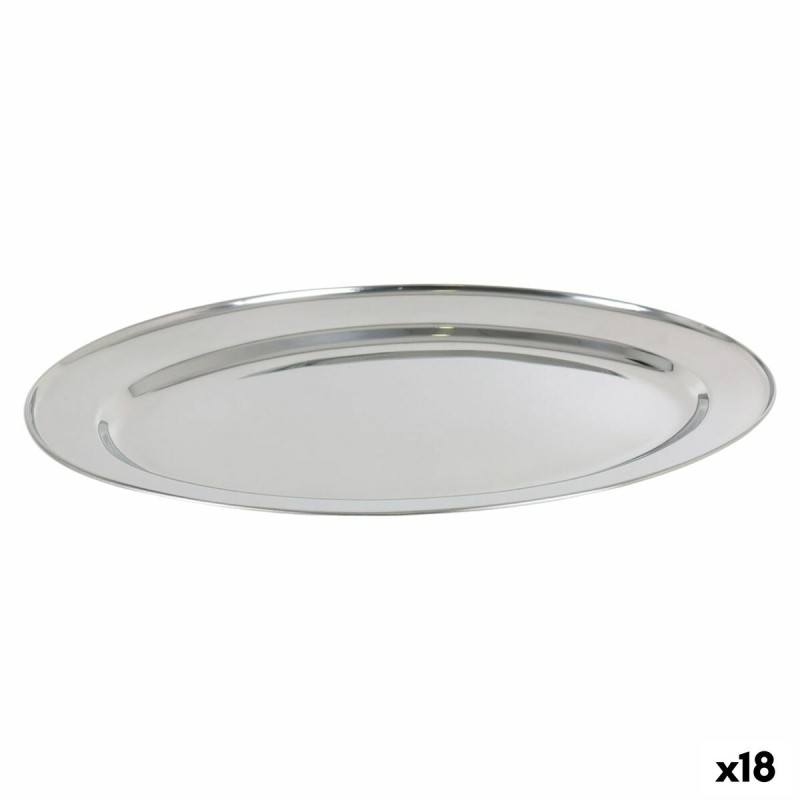 Teglia da Cucina Quttin Quttin Acciaio inossidabile Ovale 40,5 x 26,5 cm (18 Unità) Teglia da Cucina Quttin Quttin Acciaio inossidabile Ovale 40,5 x 26,5 cm (18 Unità)