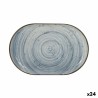 Teglia da Cucina La Mediterránea Anllo Ovale 20 x 13 x 2 cm (24 Unità)