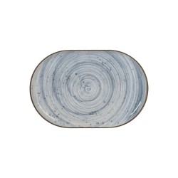 Teglia da Cucina La Mediterránea Swirl Ovale 30 x 20 x 2,5 cm (12 Unità)