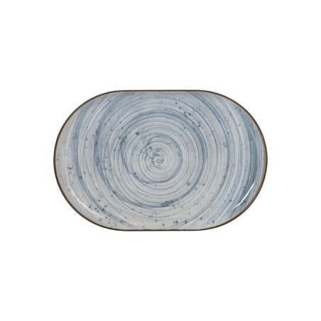 Teglia da Cucina La Mediterránea Swirl Ovale 30 x 20 x 2,5 cm (12 Unità)