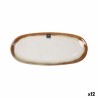 Teglia da Cucina La Mediterránea Fustam Ovale 33,8 x 15,2 x 2,6 cm (12 Unità)