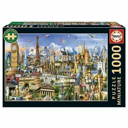 Puzzle Educa Europe Minature 1000 Pezzi