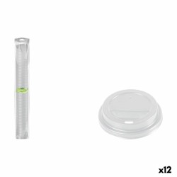 Set di coperchi per bicchieri Algon 250 ml 100 Pezzi (12 Unità)