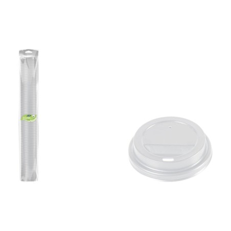 Set di coperchi per bicchieri Algon 250 ml 100 Pezzi (12 Unità)