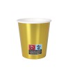 Set di Bicchieri Algon Dorato 200 ml 10 Pezzi (18 Unità)