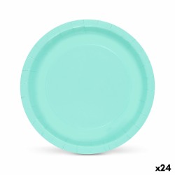 Set di piatti Algon Acquamarina 20 cm 10 Pezzi (24 Unità)