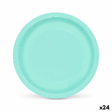 Set di piatti Algon Acquamarina 20 cm 10 Pezzi (24 Unità)