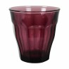 Set di Bicchieri Duralex Picardie Viola 4 Pezzi 250 ml (12 Unità)